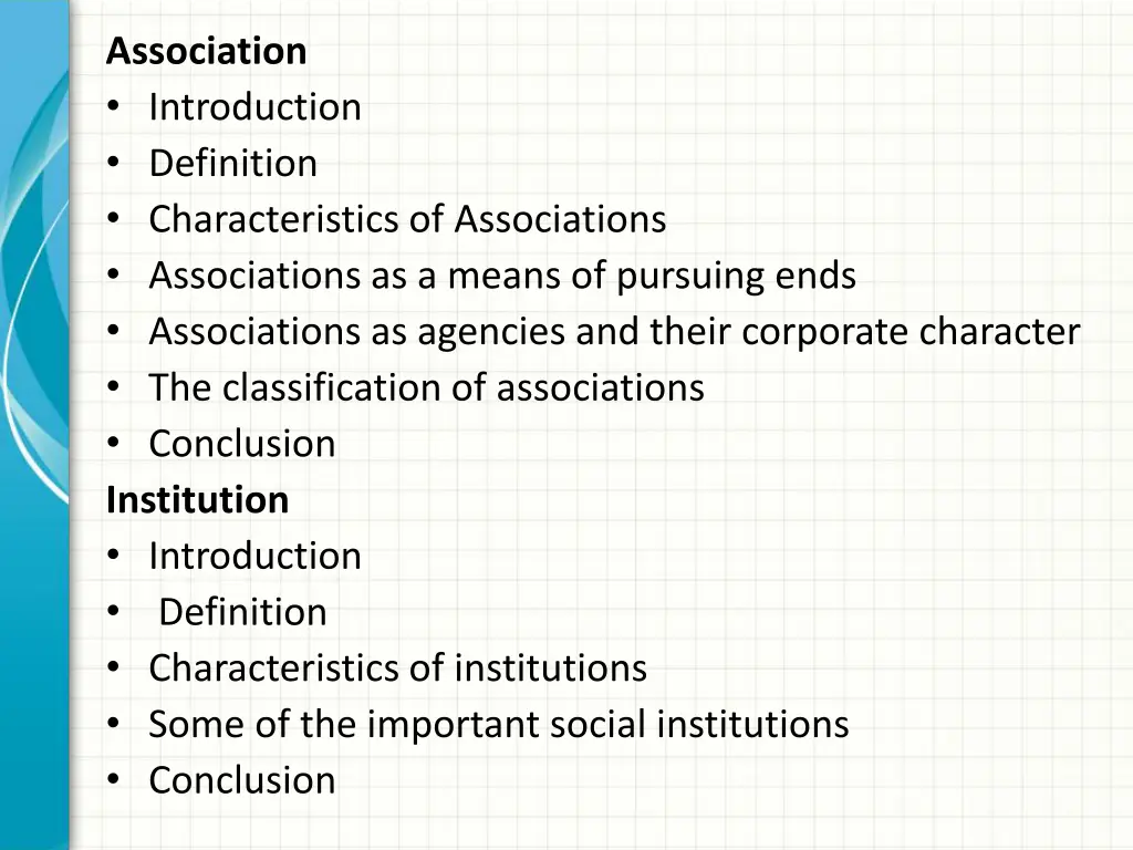 association introduction definition