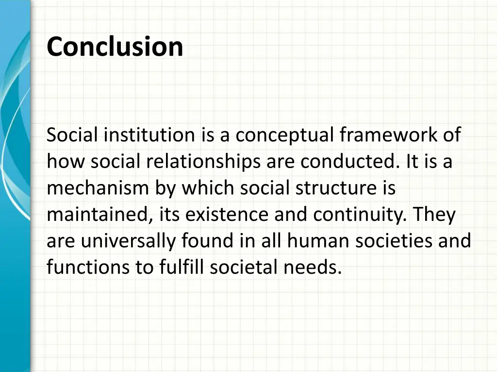 conclusion 1