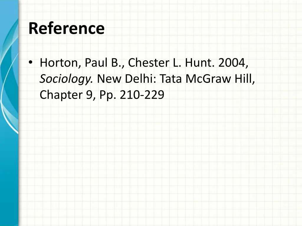 reference