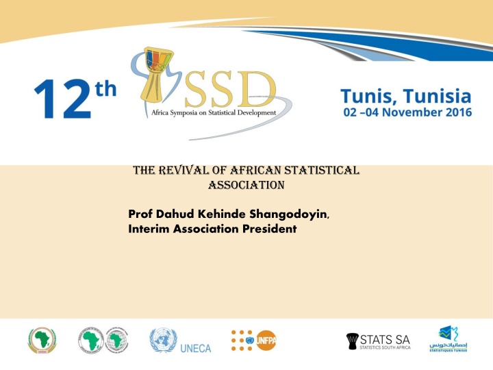 the revival of african statistical association