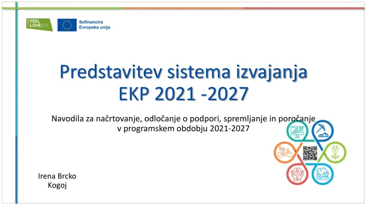 predstavitev sistema izvajanja ekp 2021 2027