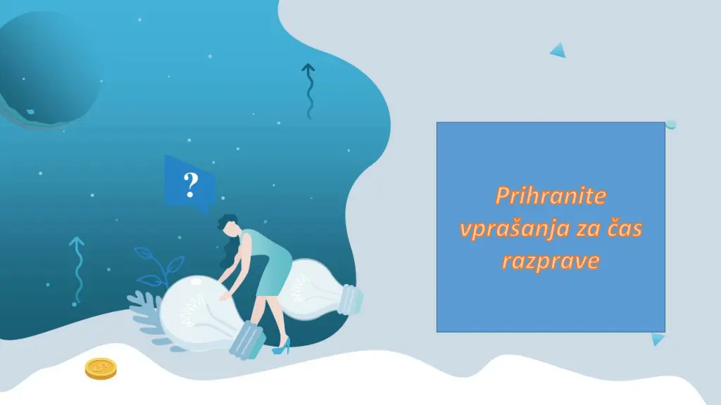 prihranite vpra anja za as razprave