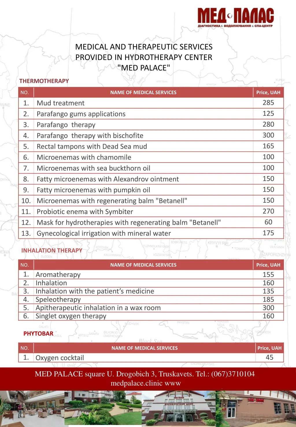 medical and therapeutic services provided 5