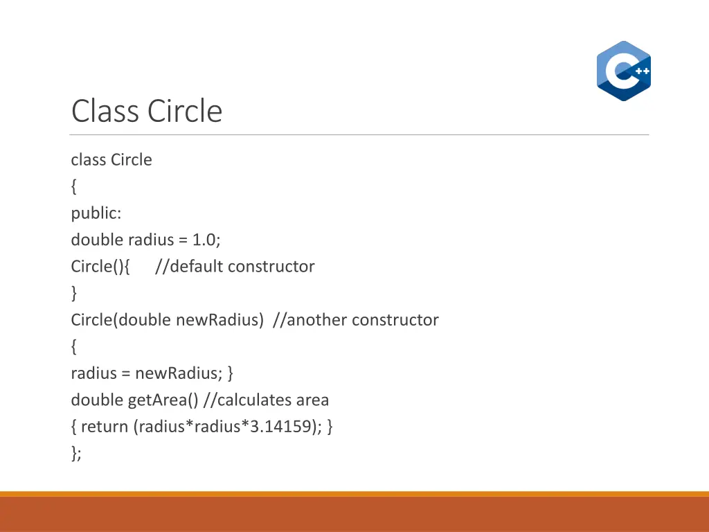 class circle