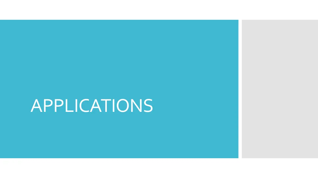 applications
