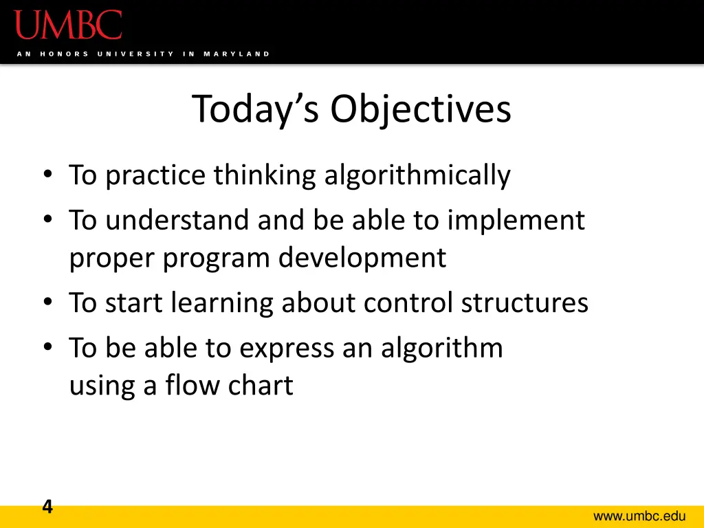 today s objectives