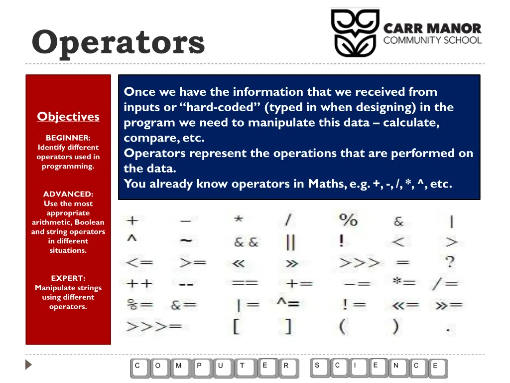 operators