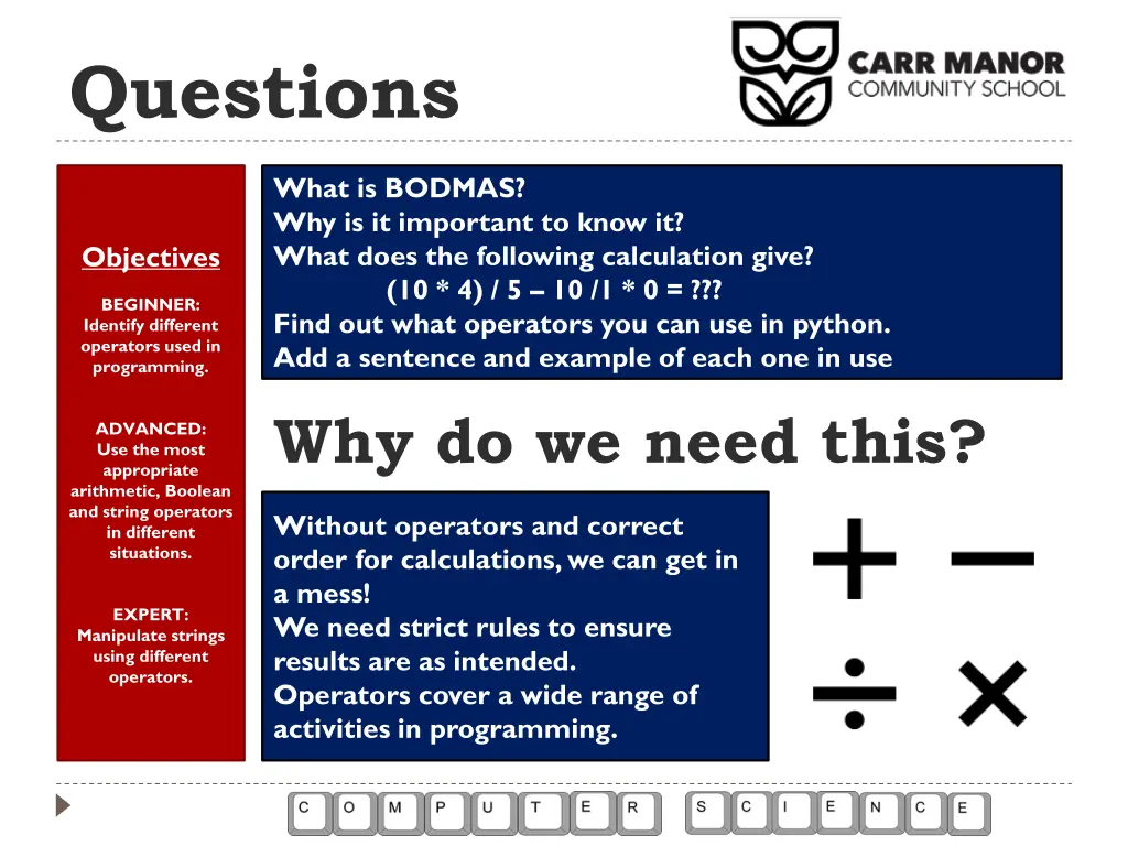 questions