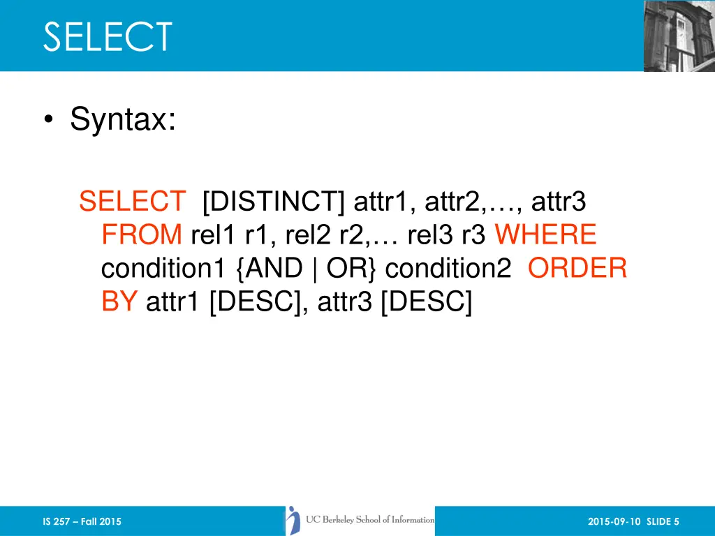 select