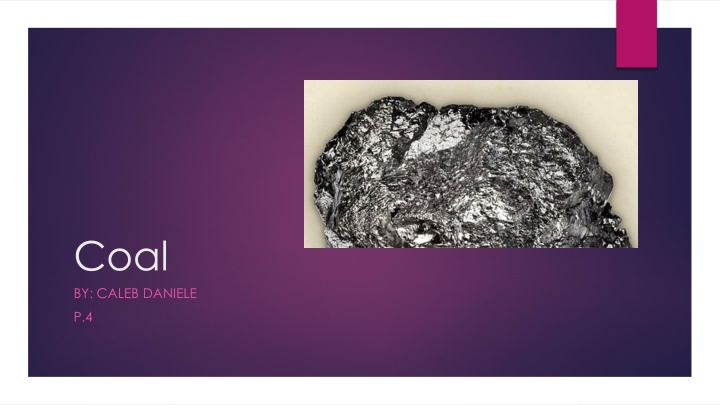 coal by caleb daniele