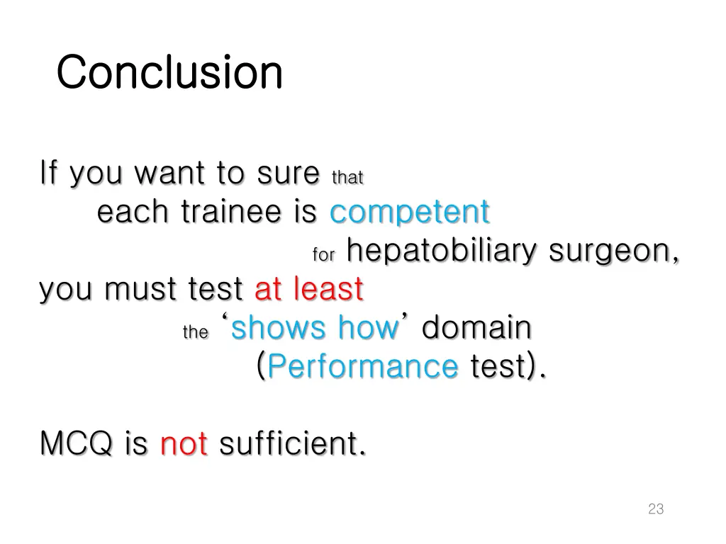 conclusion conclusion