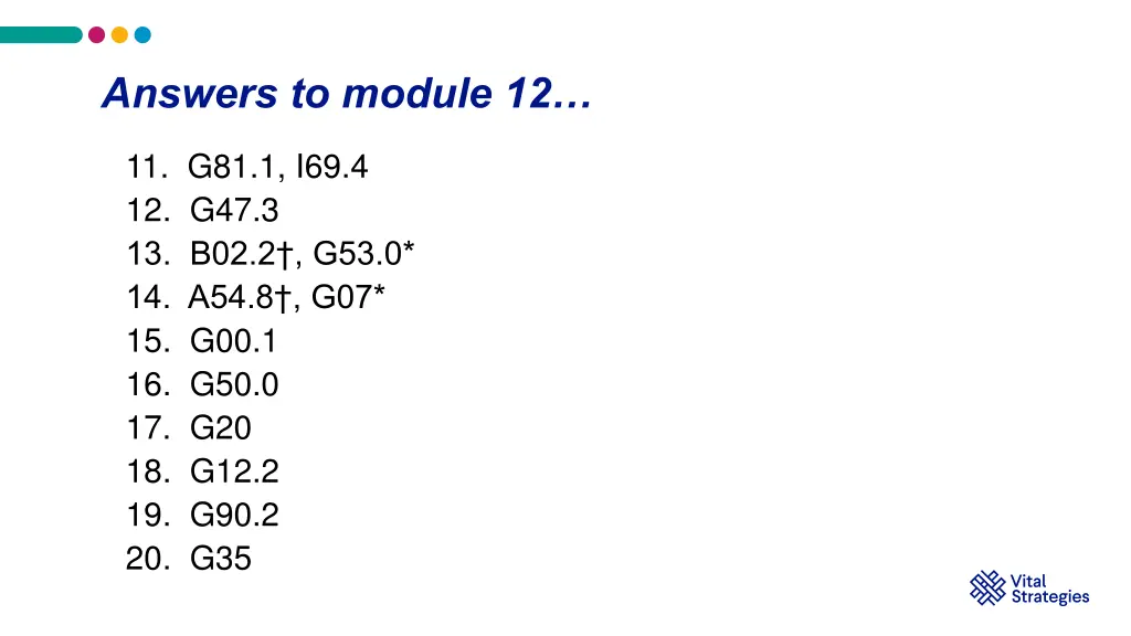 answers to module 12 1