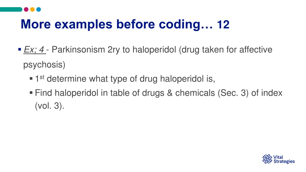 more examples before coding 12