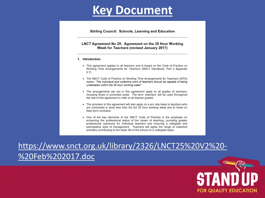 key document