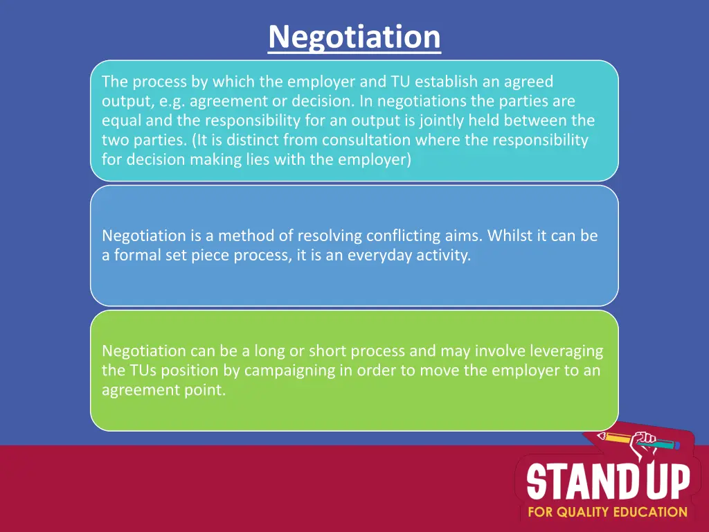 negotiation