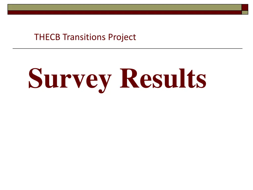 thecb transitions project 1