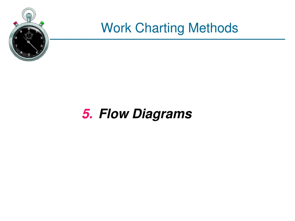 work charting methods 1