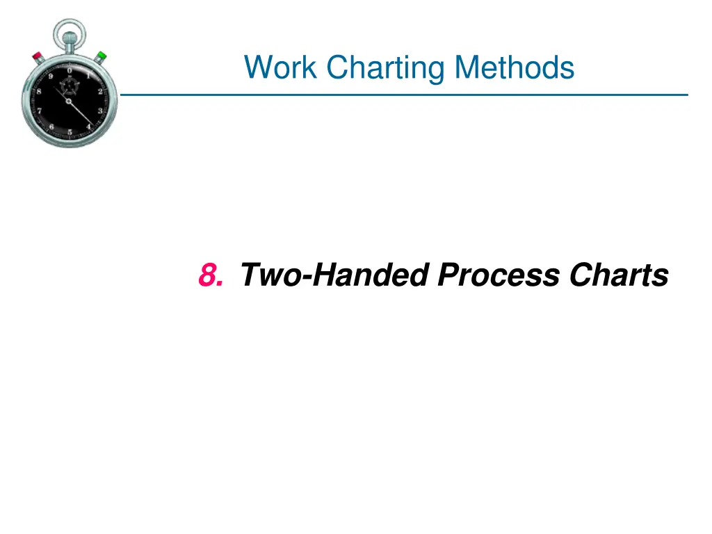 work charting methods 4