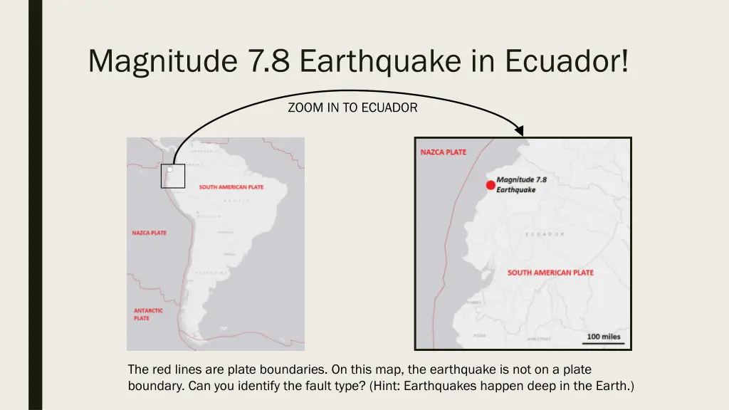 magnitude 7 8 earthquake in ecuador