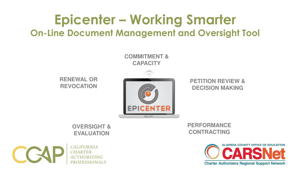 epicenter working smarter on line document