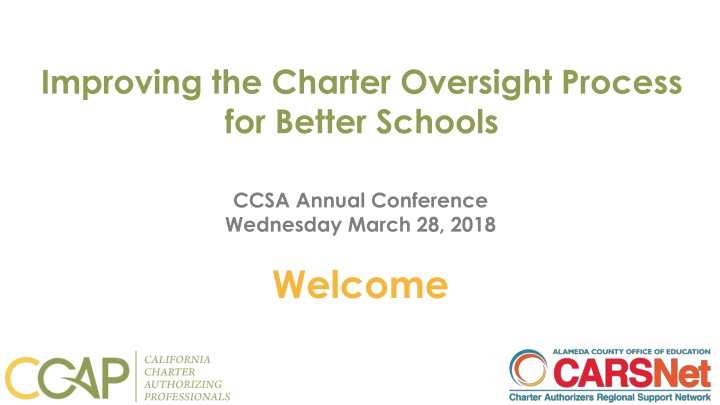 improving the charter oversight process