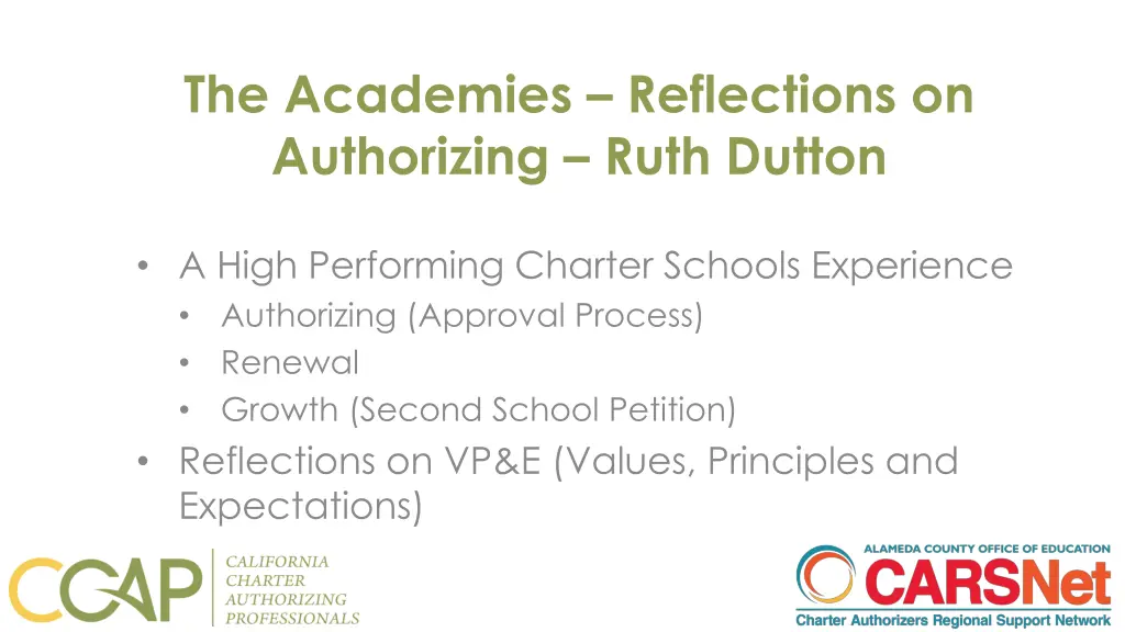 the academies reflections on authorizing ruth