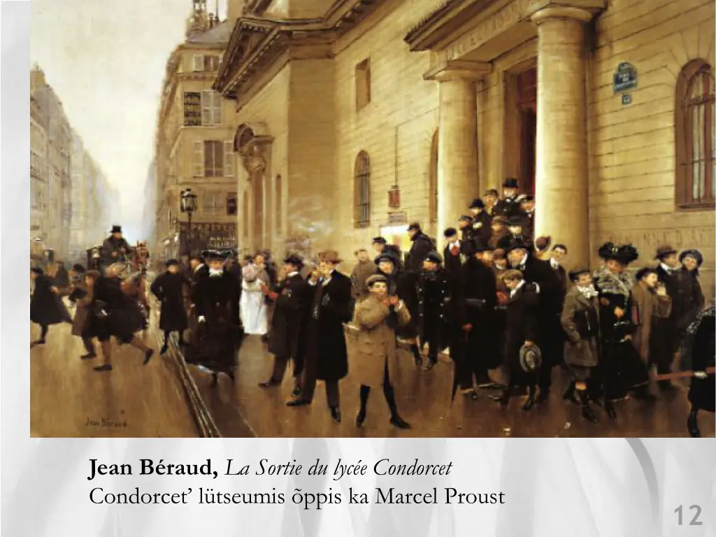 jean b raud la sortie du lyc e condorcet