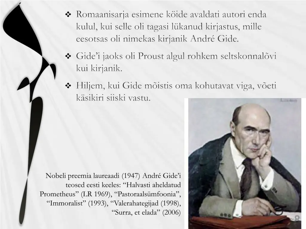 romaanisarja esimene k ide avaldati autori enda