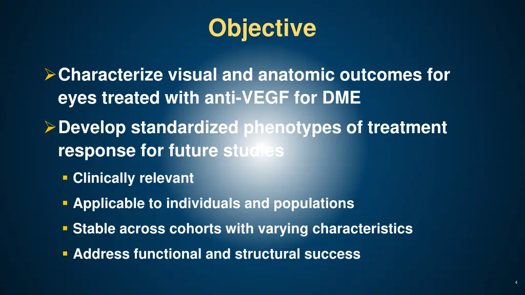 objective