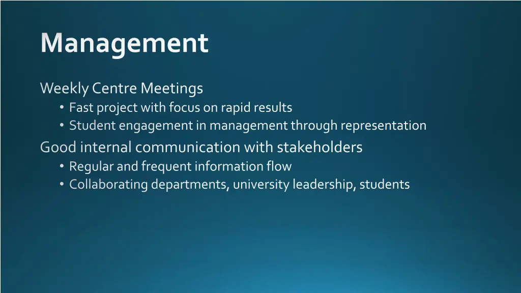 management 1