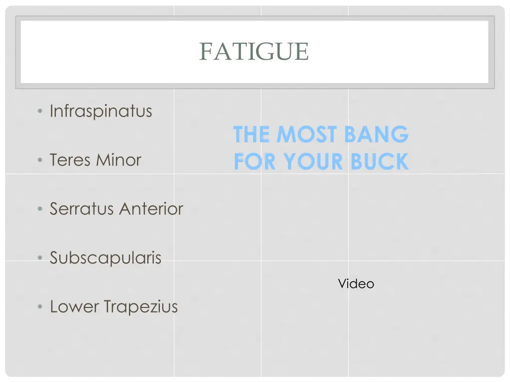 fatigue 1