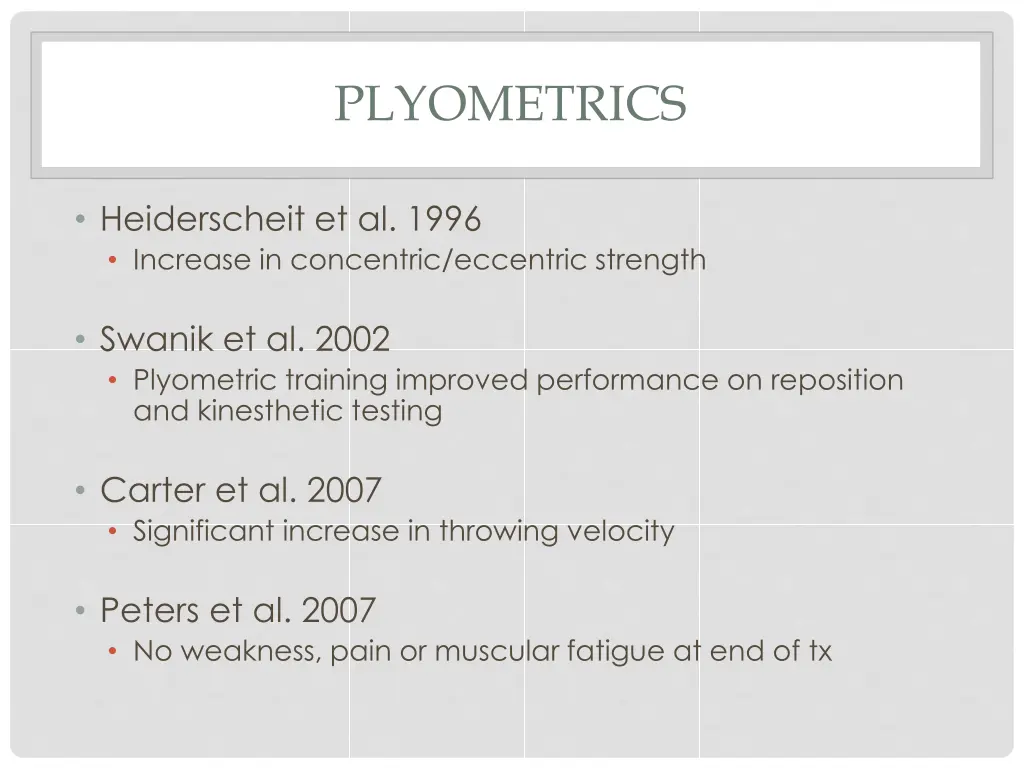 plyometrics 1