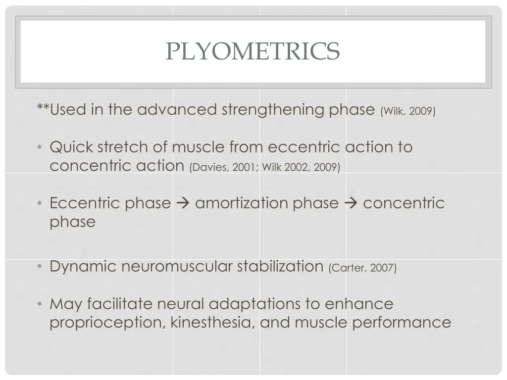plyometrics