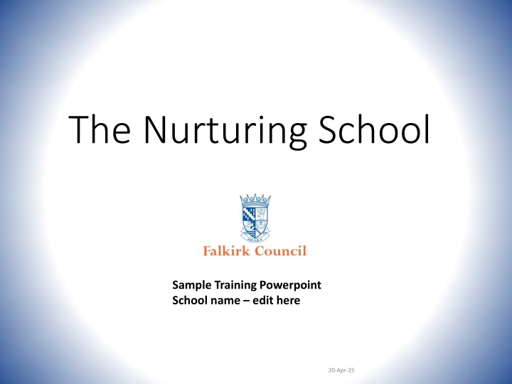 the nurturing school