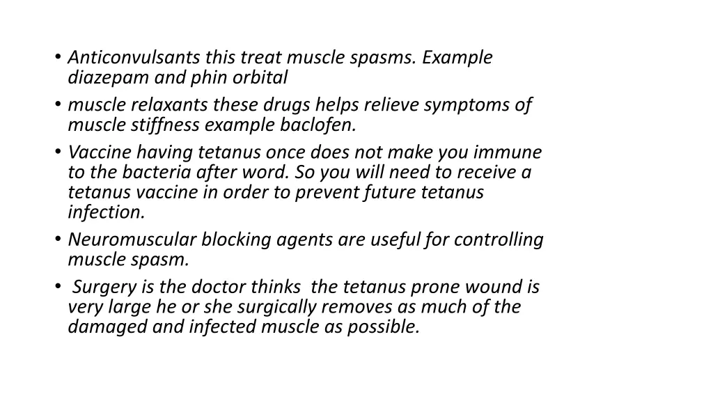 anticonvulsants this treat muscle spasms example