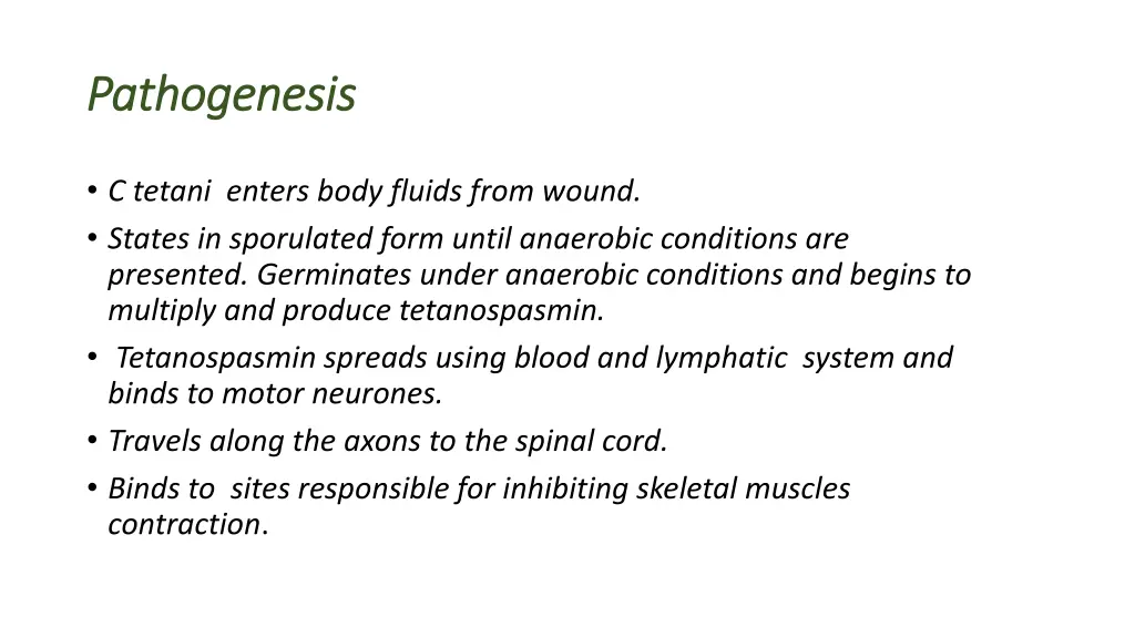 pathogenesis pathogenesis
