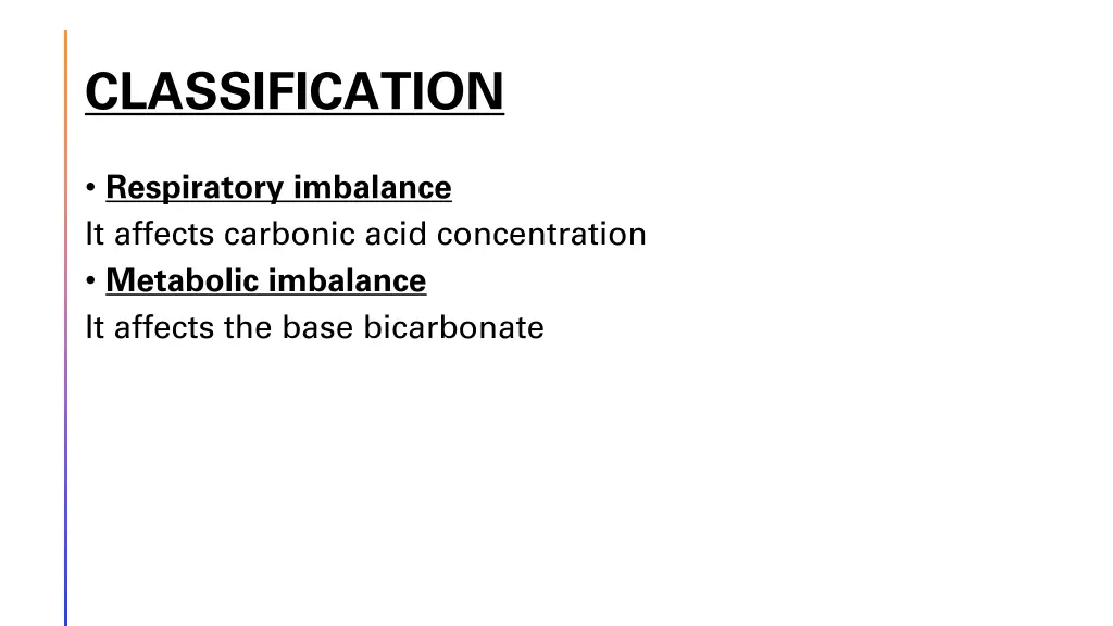 classification