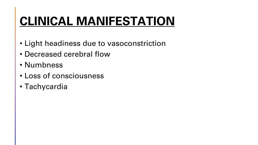 clinical manifestation 1
