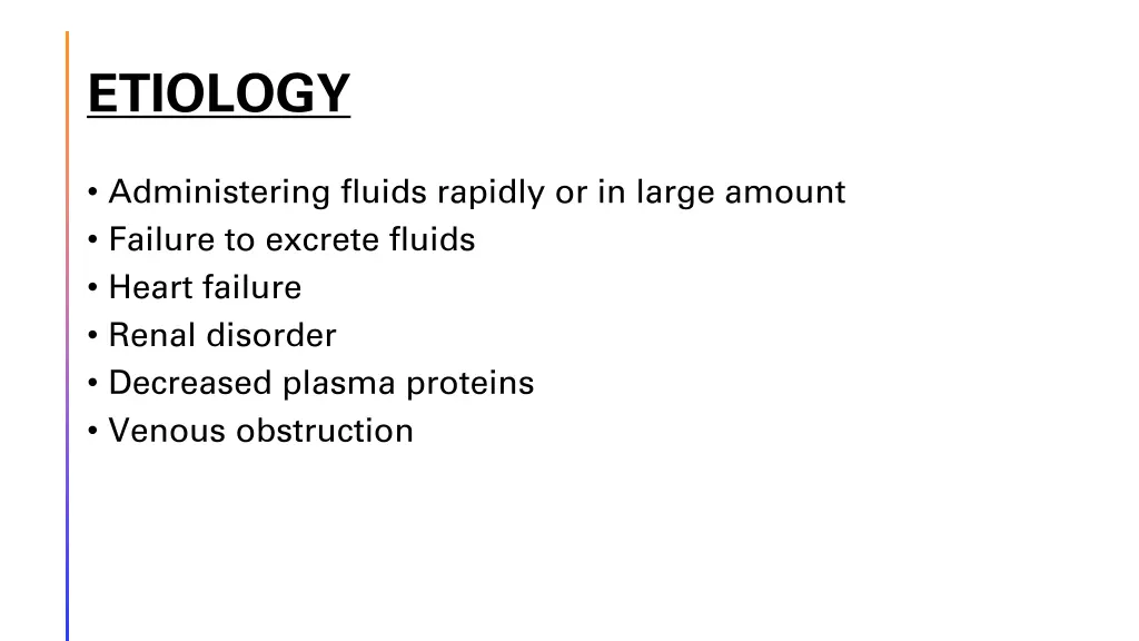 etiology