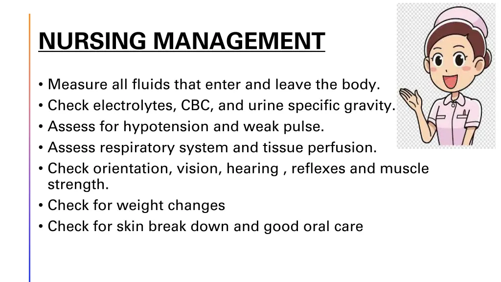 nursing management