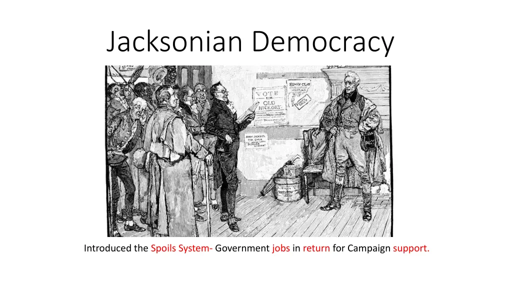 jacksonian democracy
