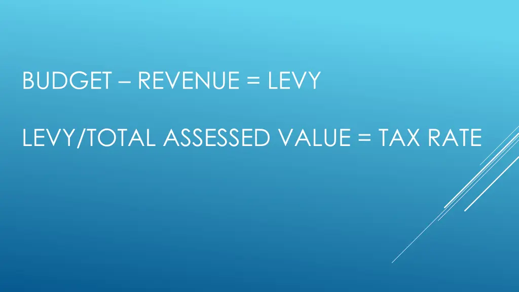 budget revenue levy 1