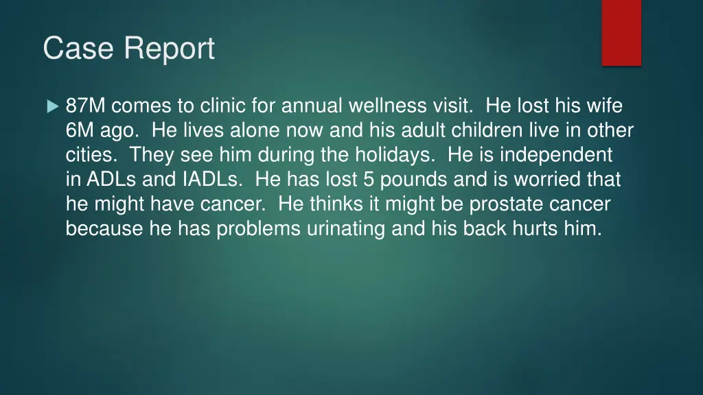 case report 1