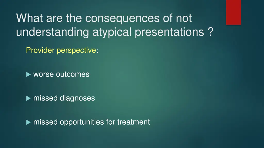 what are the consequences of not understanding