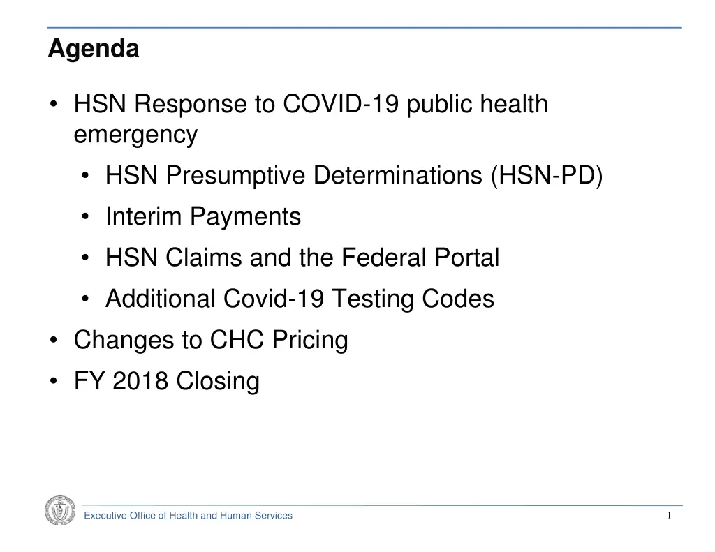 agenda