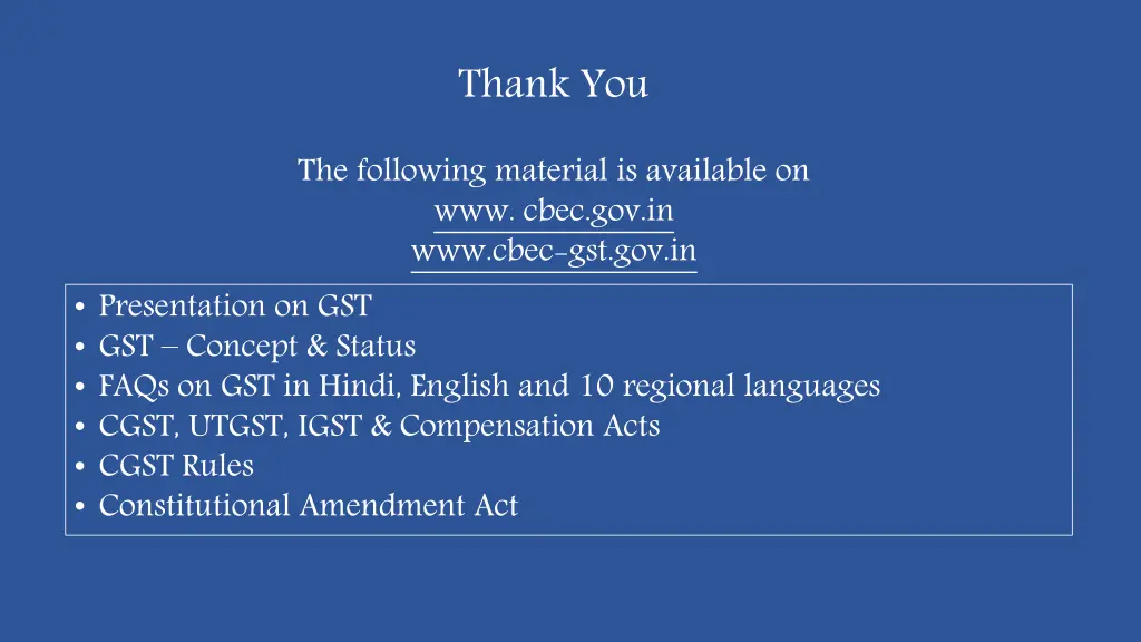 thank you