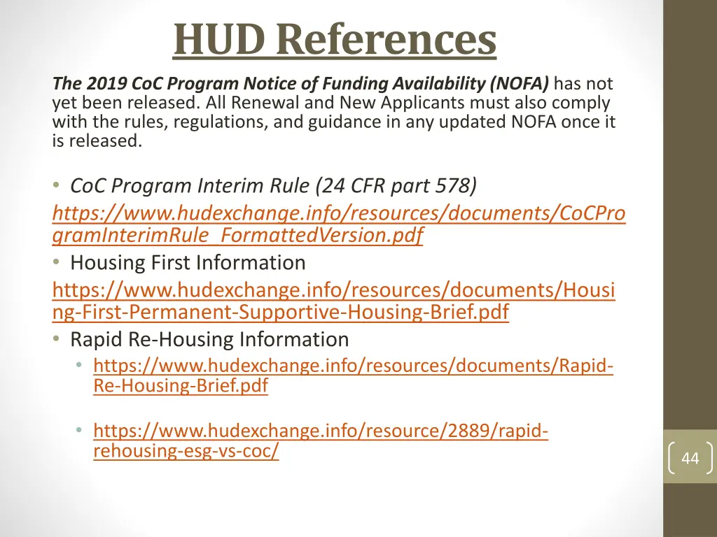 hud references