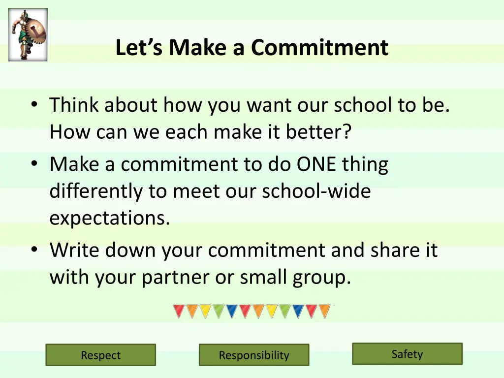 let s make a commitment