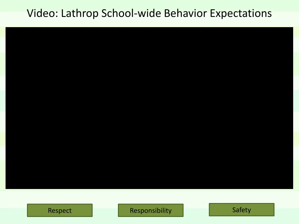 video lathrop school wide behavior expectations