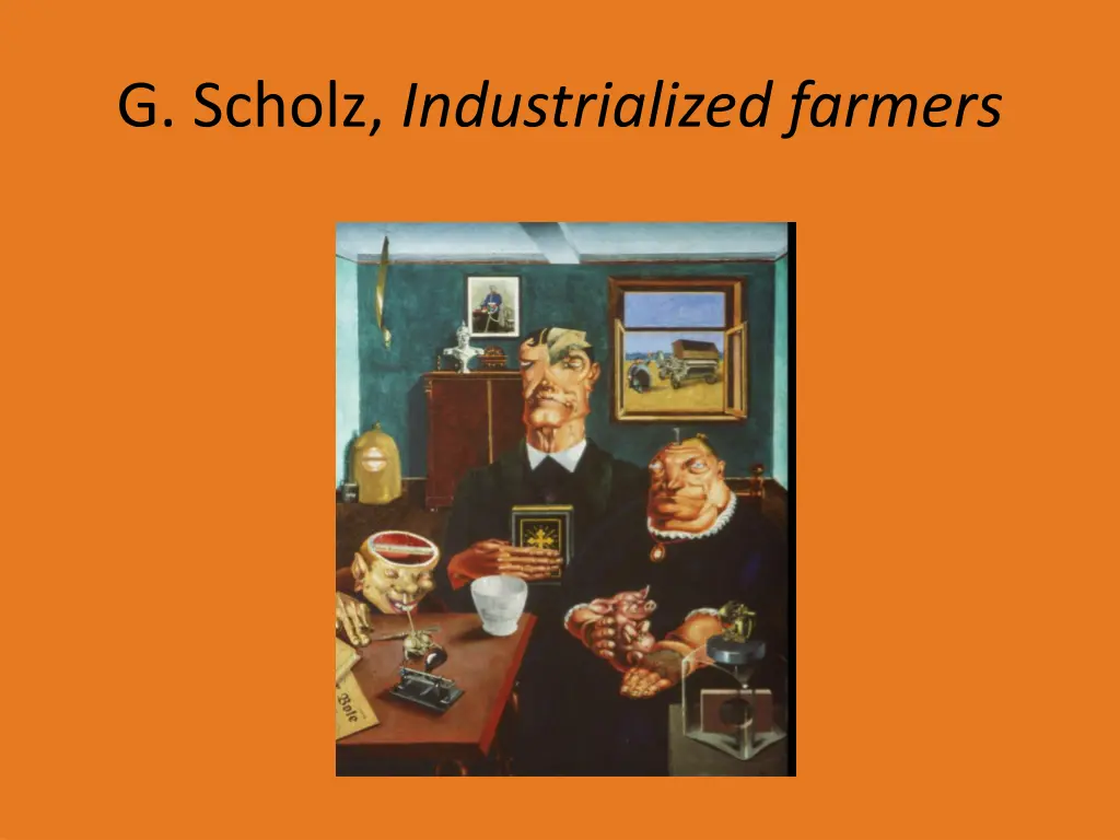 g scholz industrialized farmers